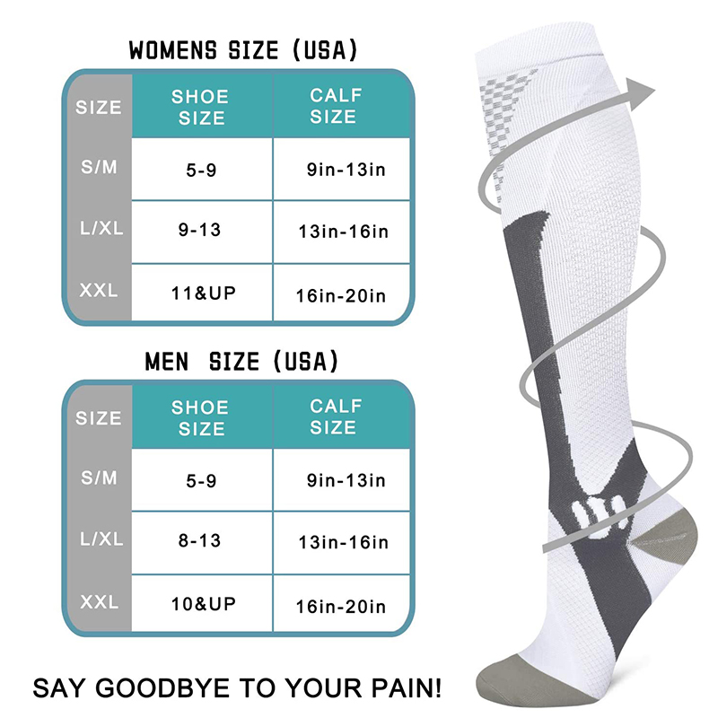 Brothock 医療スポーツ圧縮ソックス男性と女性 20- - Compression Sock Medical のレビューと価格