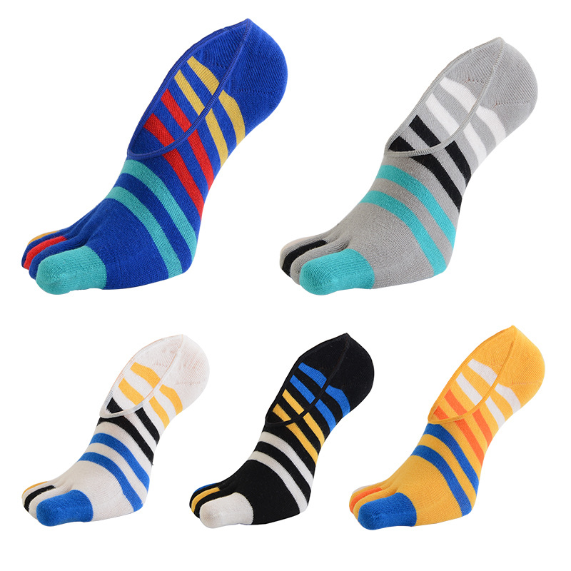5足組 メンズ ローカット ローファーソックス つま先が見え - Invisibility Sock Loafer のレビューと価格
