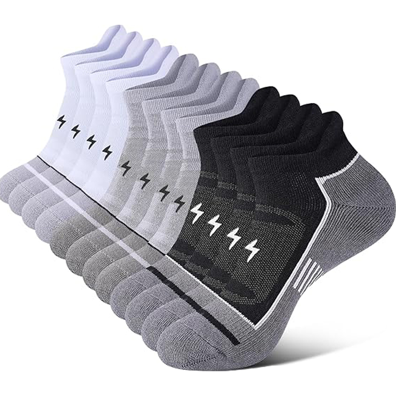 6 パック メンズ アスレチック ソックス 厚手のクッション - Athletic Sock Cushion のレビューと価格