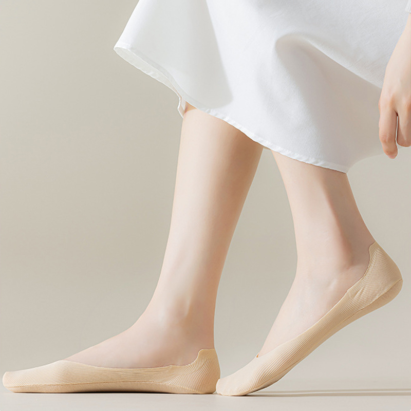1/3/5足組 レディース ノーショーソックス 通気性 伸縮 - Invisibility Sock Loafer のレビューと価格